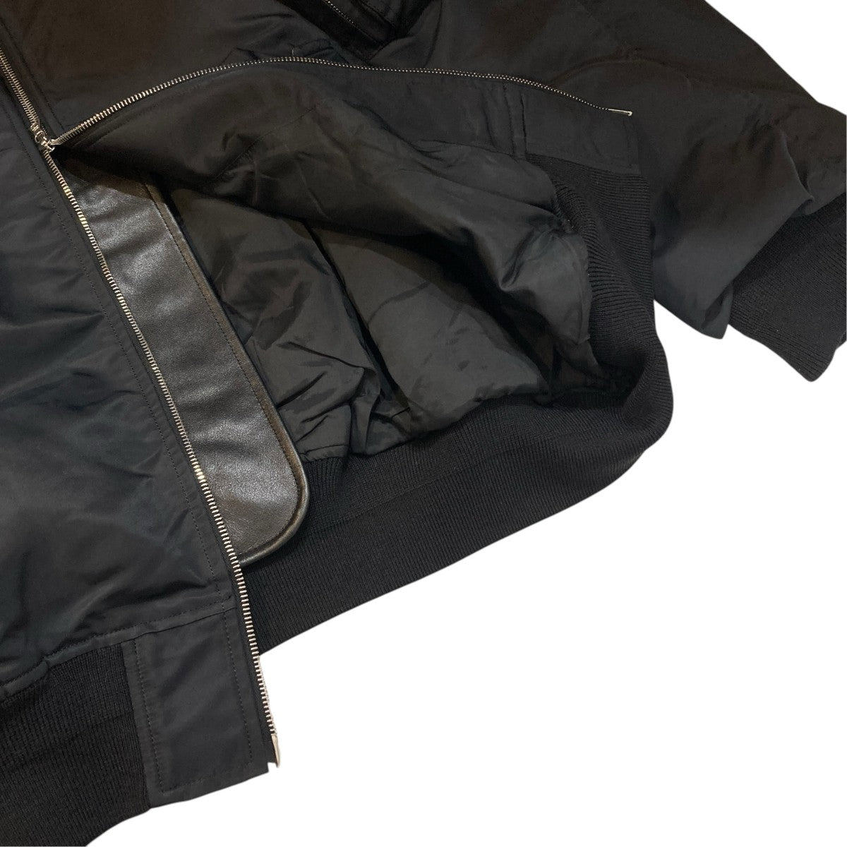 stein OVERSIZED FLIGHT JACKETMA-1ジャケットST.627 古着・中古-5枚目のアイテム画像
