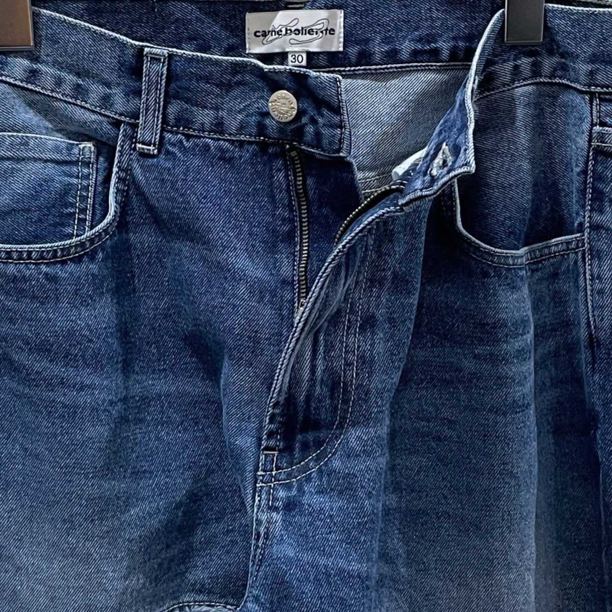 Carne Bollente デニムパンツ Love Pants Gone Wild ラブパンツ ゴーンワイルド SS26DP0301 古着・中古-3枚目のアイテム画像
