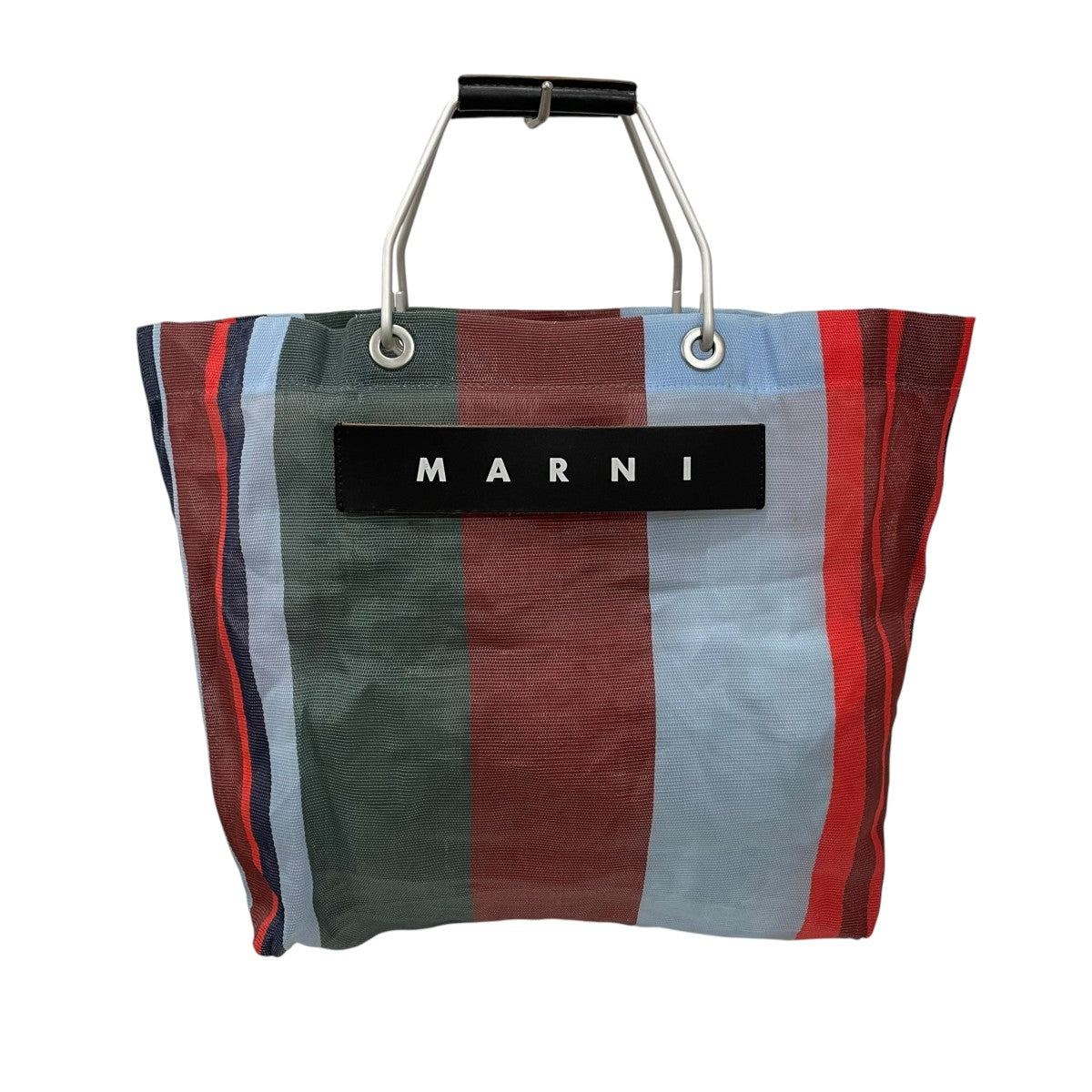 MARNI フラワーカフェ ショッピングバッグハンドバッグ 古着・中古-1枚目のアイテム画像
