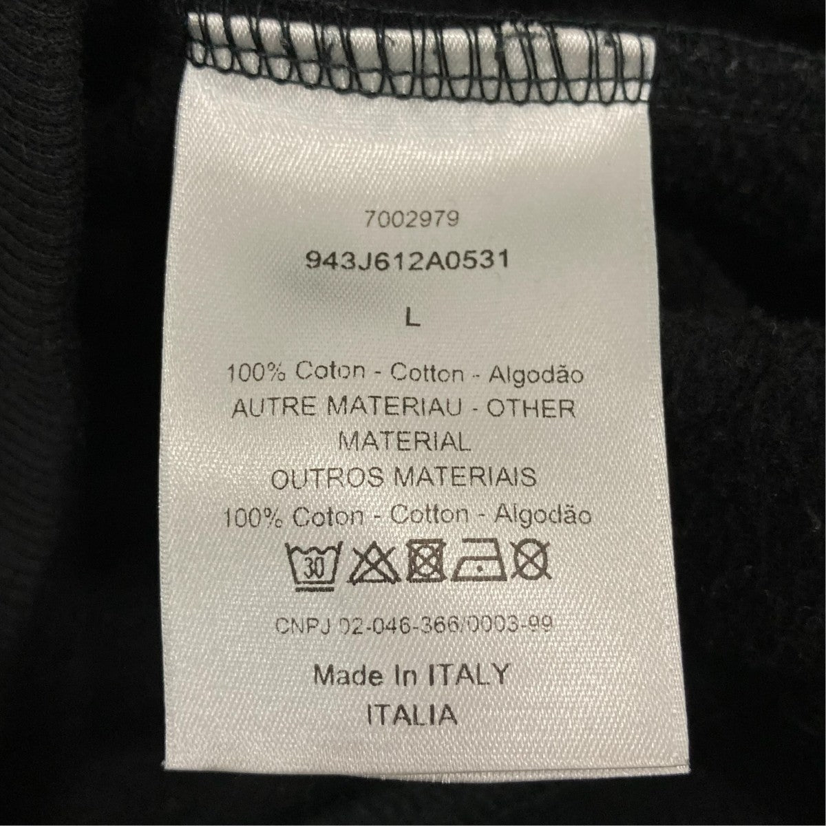 DIOR スウェット943J612A0531 古着・中古-6枚目のアイテム画像