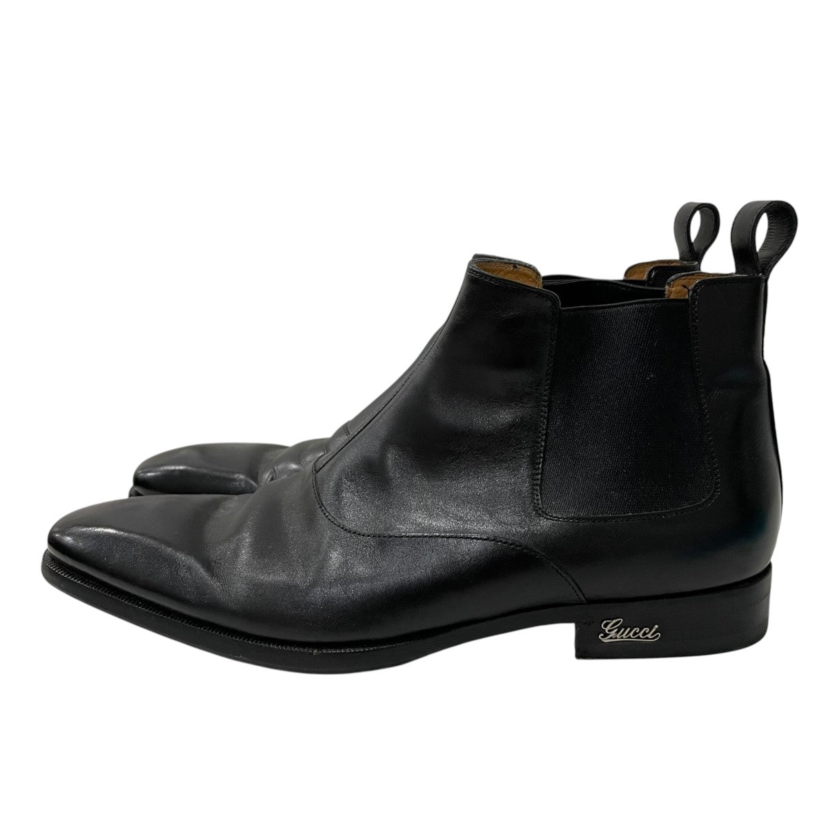 Gucci サイドゴアブーツ GUCCI(グッチ) スクエアトゥー サイドゴアブーツサイドゴアブーツ20706