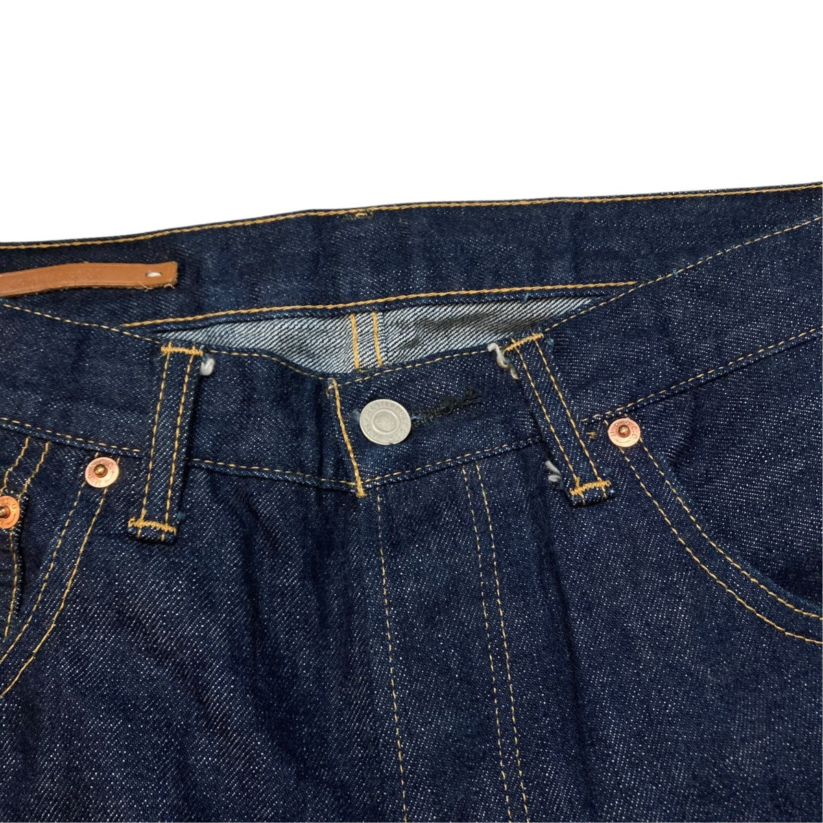 SCYEBASICS Selvedge Denim Wide Leg Jeansデニムパンツ5723-83512 古着・中古-6枚目のアイテム画像