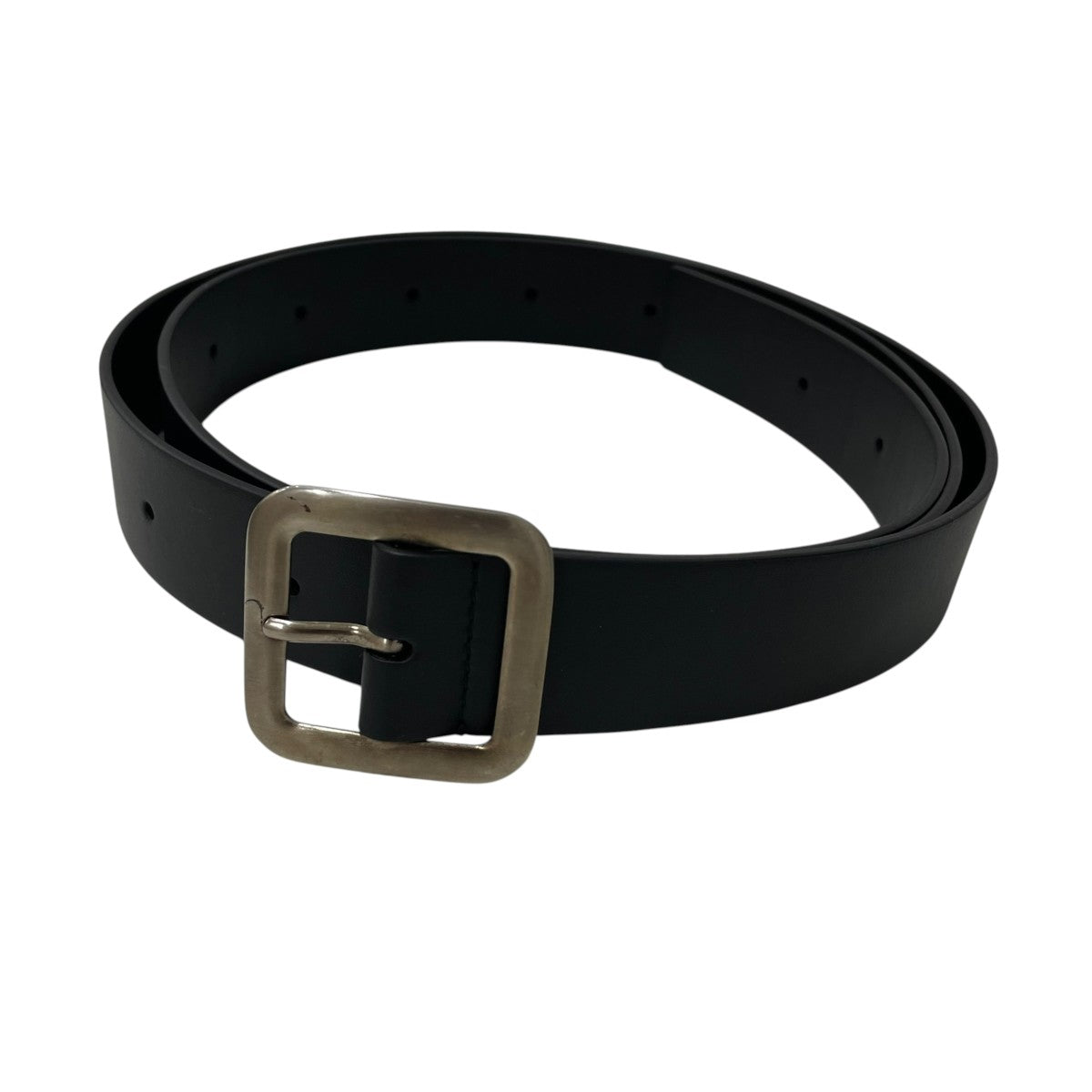 JIL SANDER FLAT SQUARE BELT LSレザーベルトJ25TP0008 古着・中古-2枚目のアイテム画像