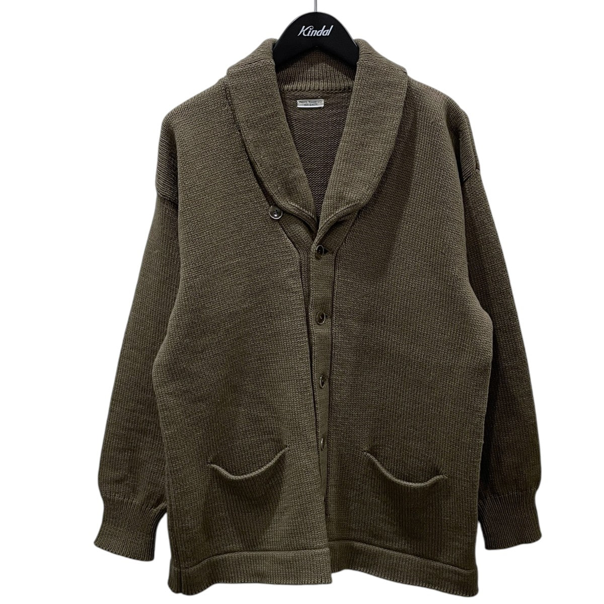 21AW ショールカラーニットカーディガン GOODMAN’S CARDY グッドマンズ カーディ PMAG-KN07