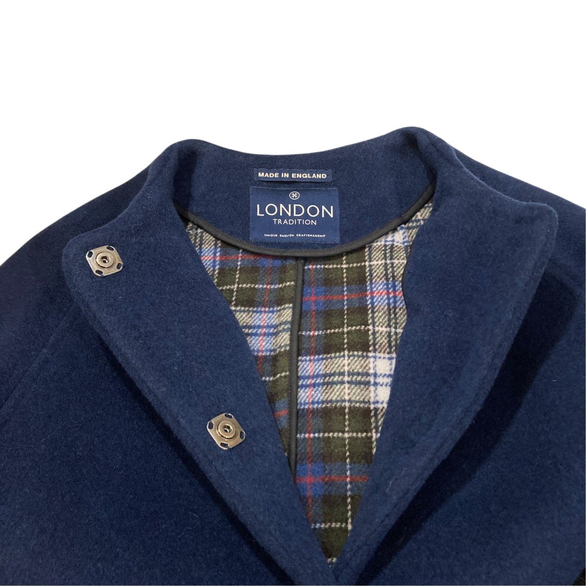 LONDON Tradition ノーカラーコート 古着・中古-4枚目のアイテム画像