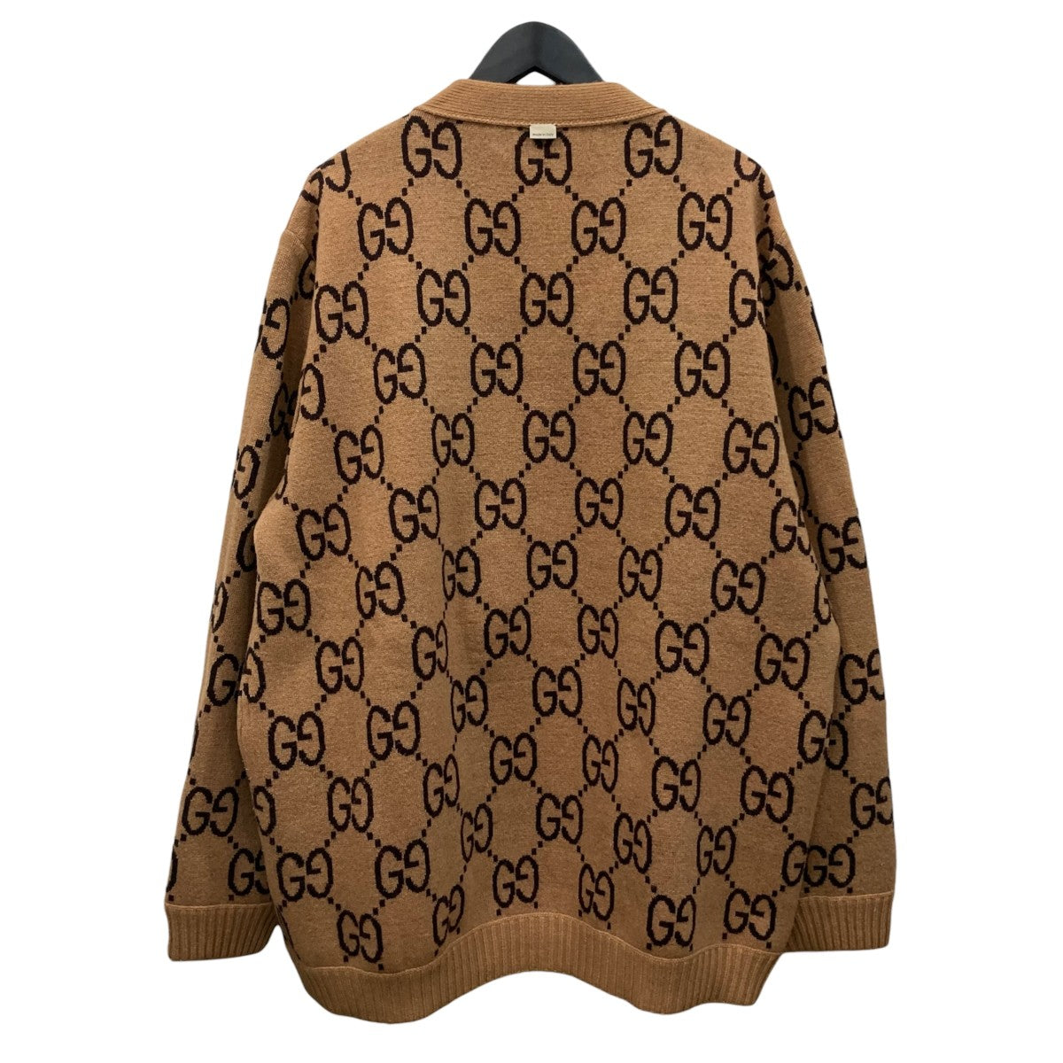 GUCCI(グッチ) リバーシブルニットカーディガン699872 699872 ブラウン