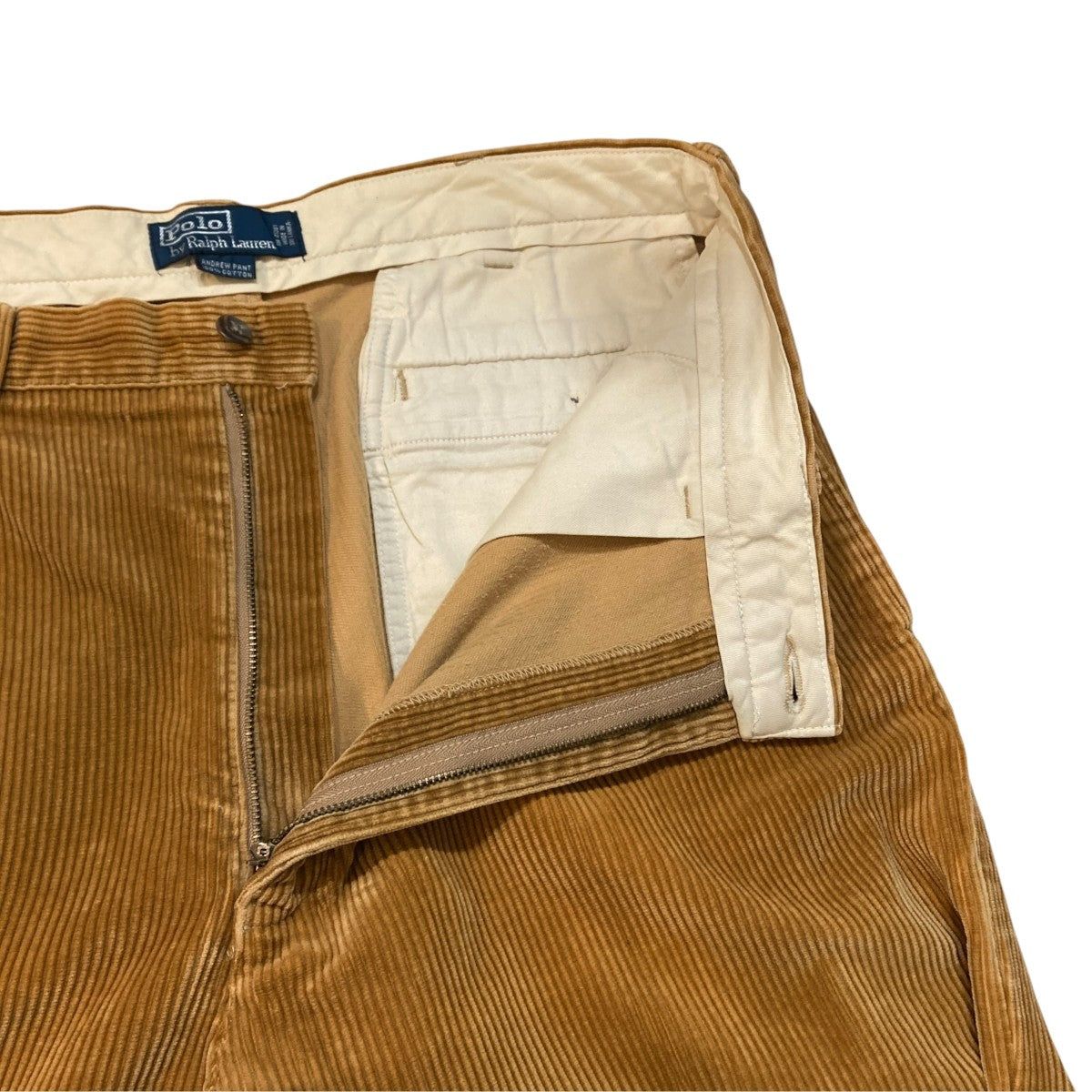 POLO RALPH LAUREN 90s ANDREW PANTコーデュロイパンツ 古着・中古-3枚目のアイテム画像