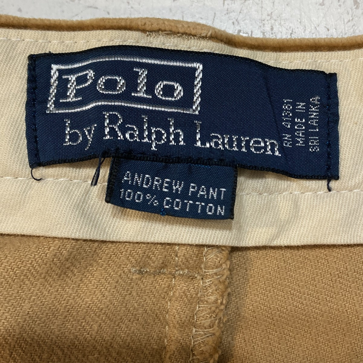 POLO RALPH LAUREN 90s ANDREW PANTコーデュロイパンツ 古着・中古-9枚目のアイテム画像