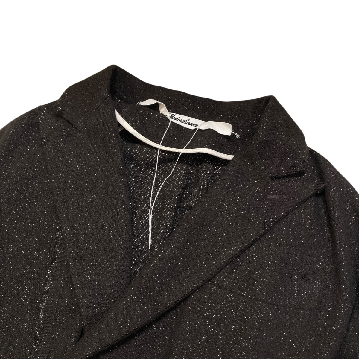 Midorikawa GLITTER NEL DAMAGE COATジャケットMID24AW-JK01 古着・中古-3枚目のアイテム画像