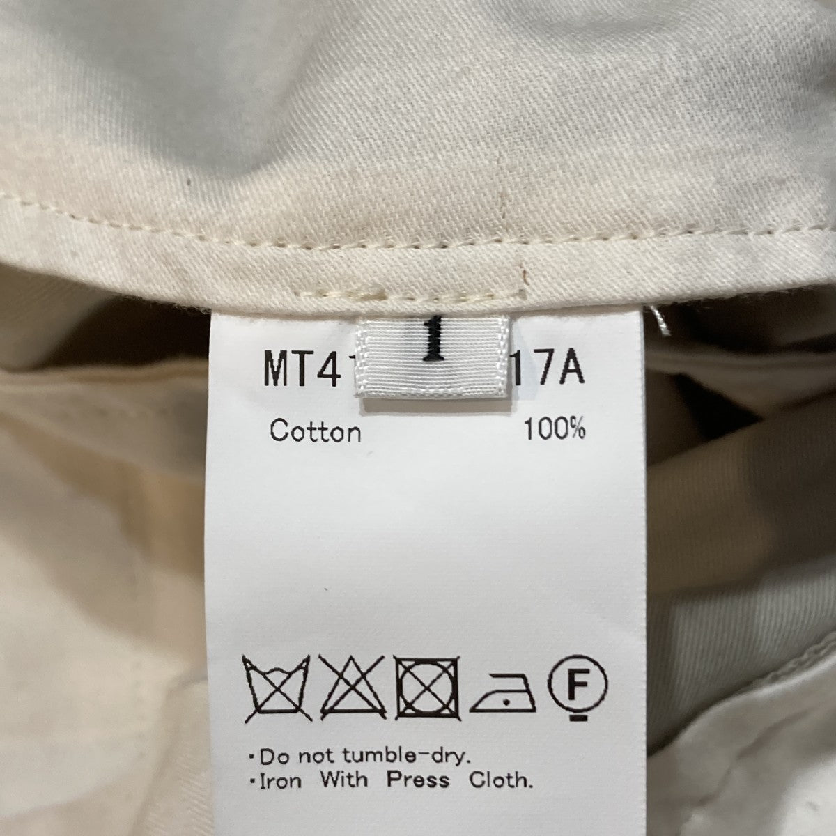 俺のCHINO-PAN COTTONチノパンMT4103-0217A