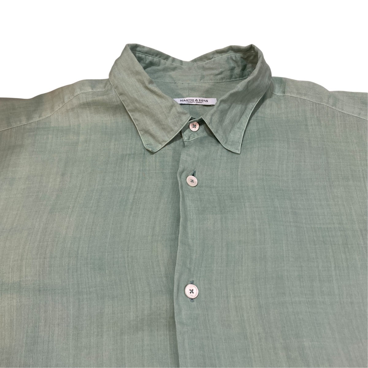 26SSSHORT POINT RAMIE SHIRTS長袖シャツMT6103-0602C