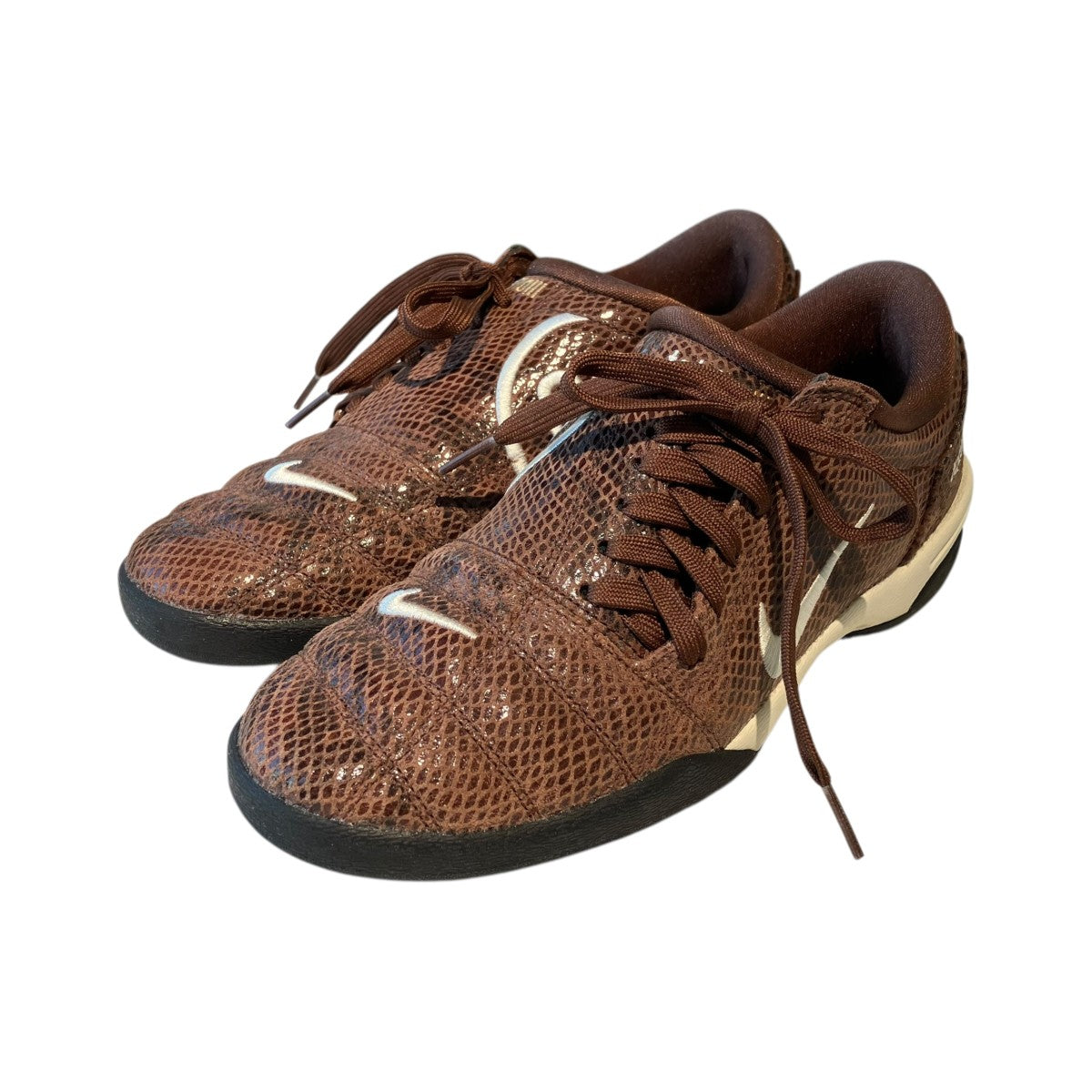 NIKE T90 SE FAUNA BROWN／PALE IVORY-PALE IVORY-BLACKスニーカーIB4204-201 古着・中古-1枚目のアイテム画像