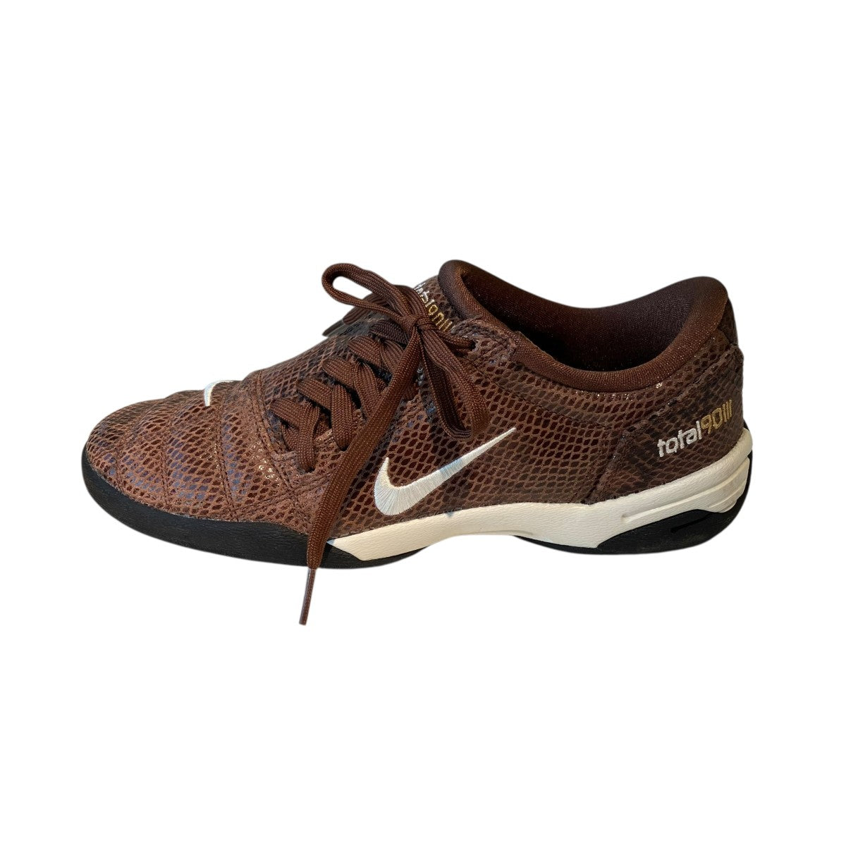 NIKE T90 SE FAUNA BROWN／PALE IVORY-PALE IVORY-BLACKスニーカーIB4204-201 古着・中古-2枚目のアイテム画像