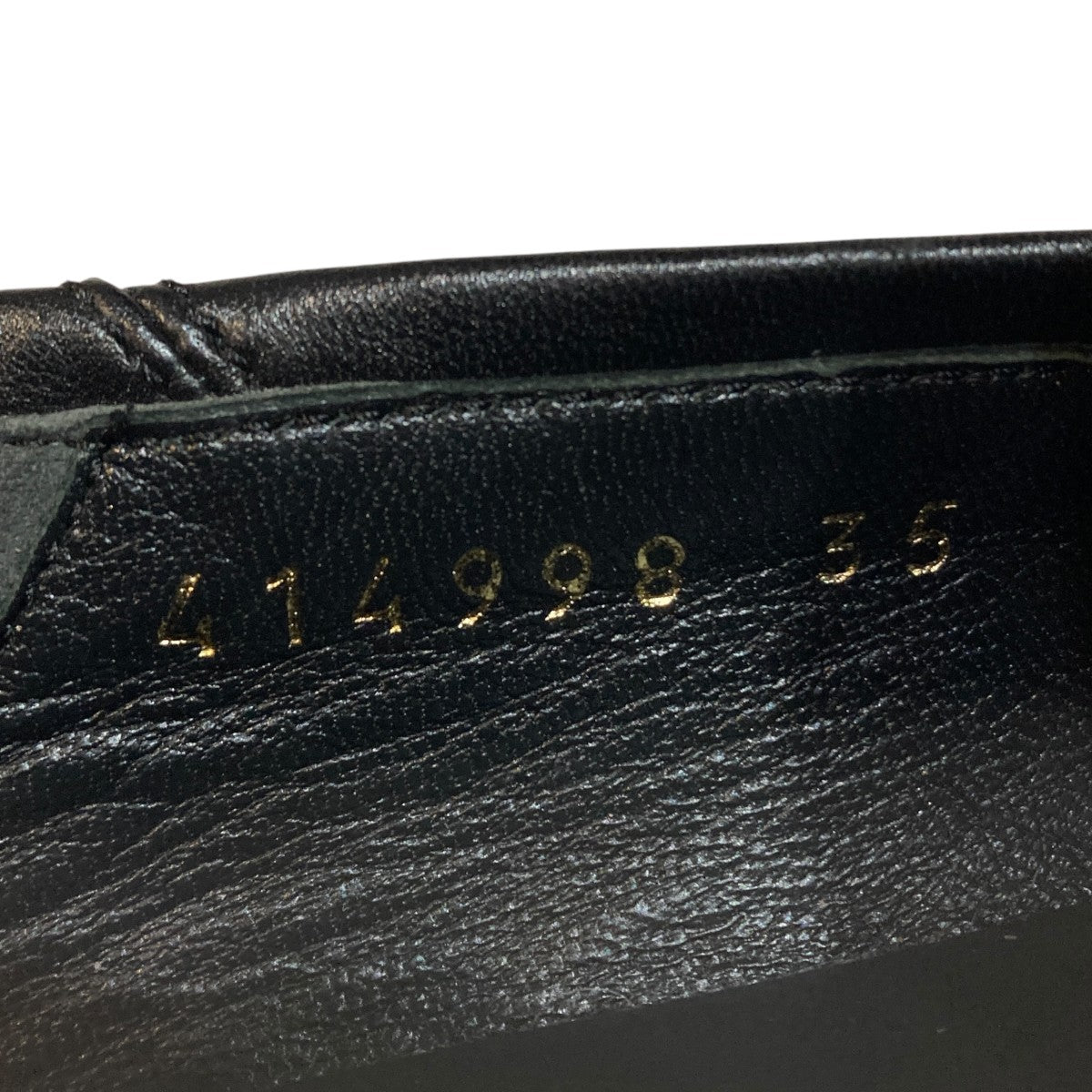 GUCCI ブリクストン レザー ホースビット ローファースリッポン414998