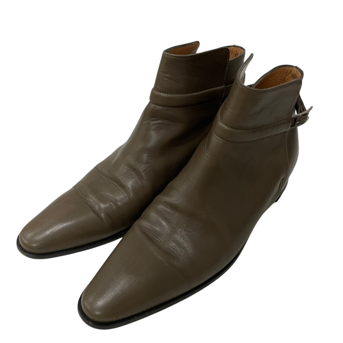HERMES hapiショートブーツ 古着・中古-1枚目のアイテム画像