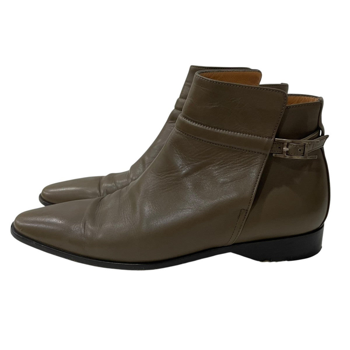 HERMES hapiショートブーツ 古着・中古-2枚目のアイテム画像