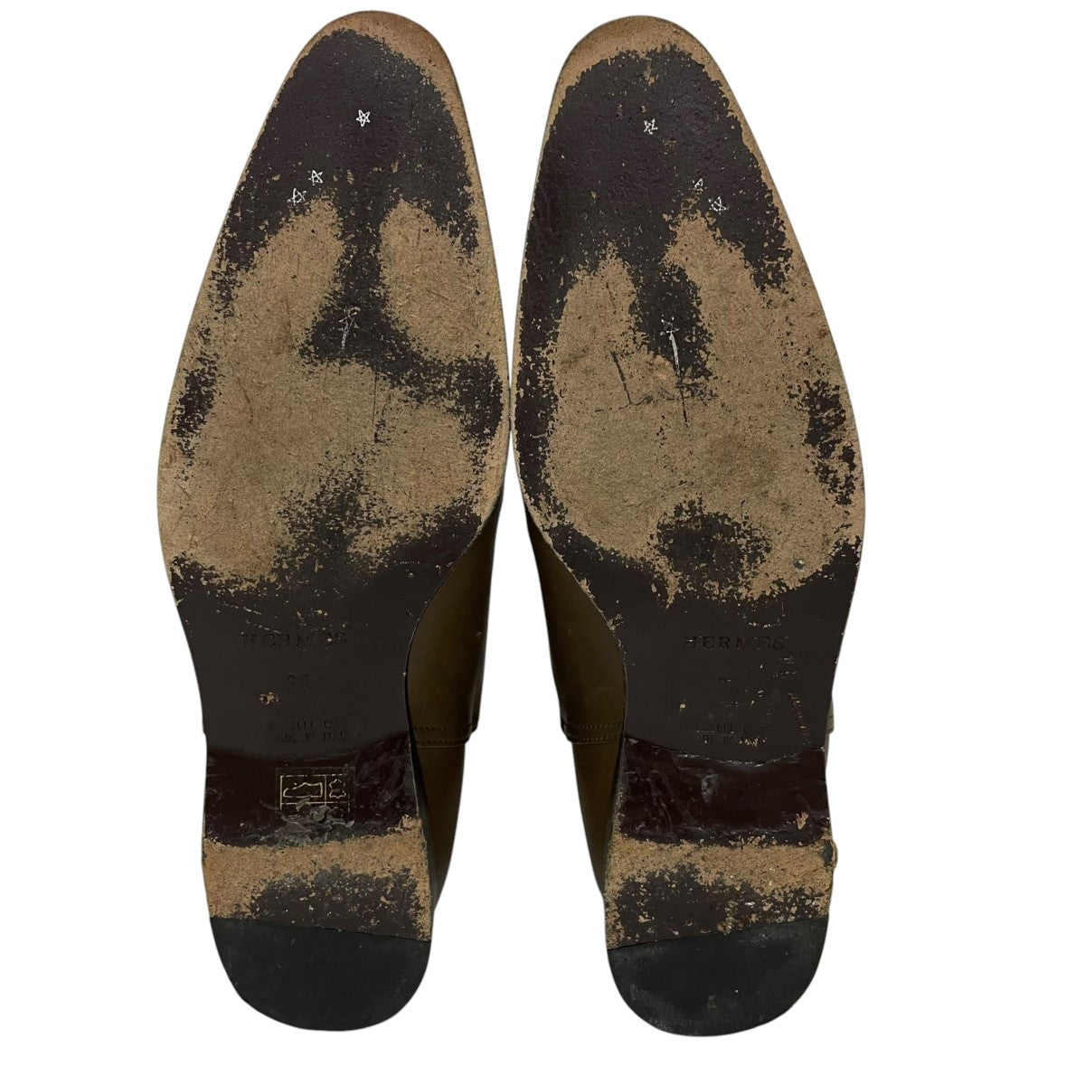 HERMES hapiショートブーツ 古着・中古-9枚目のアイテム画像