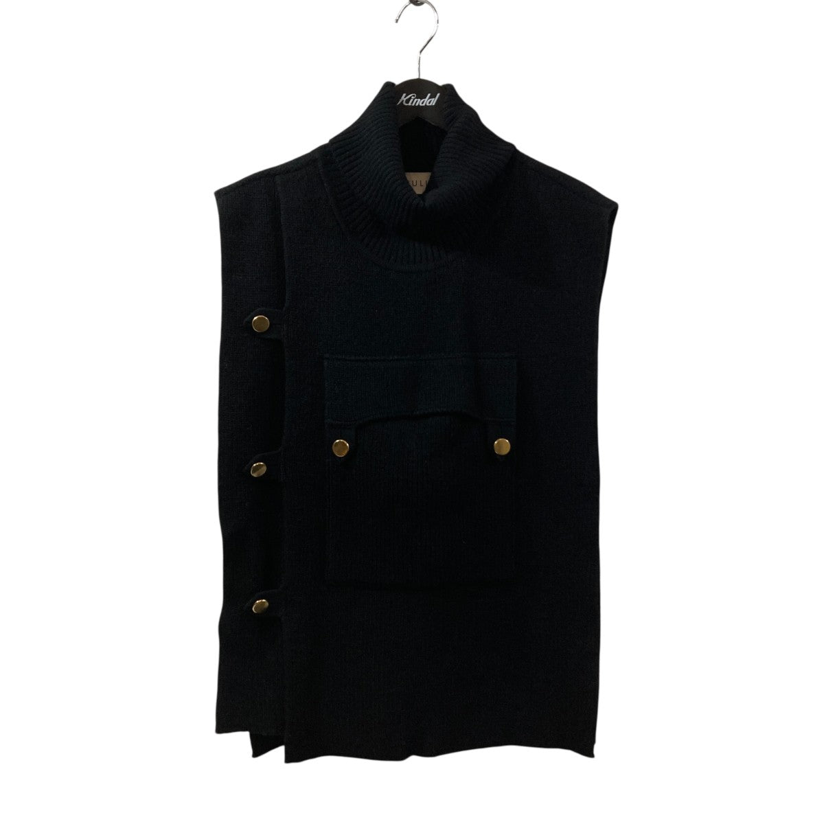 Turtleneck Military Knit Vestニットベスト22-AW-043