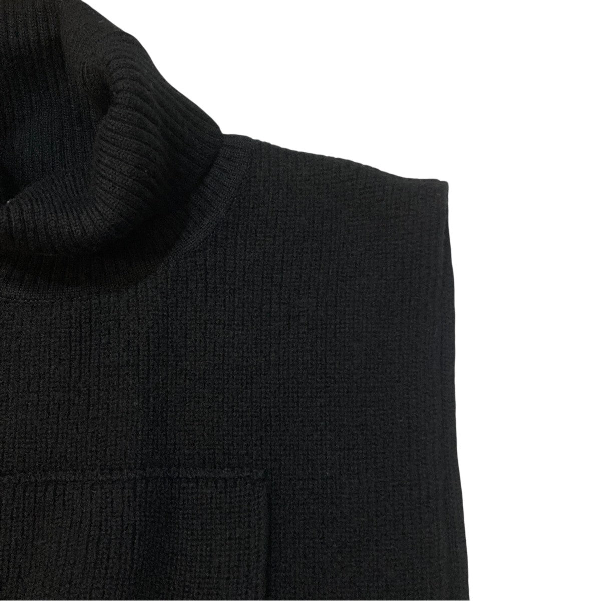 Turtleneck Military Knit Vestニットベスト22-AW-043