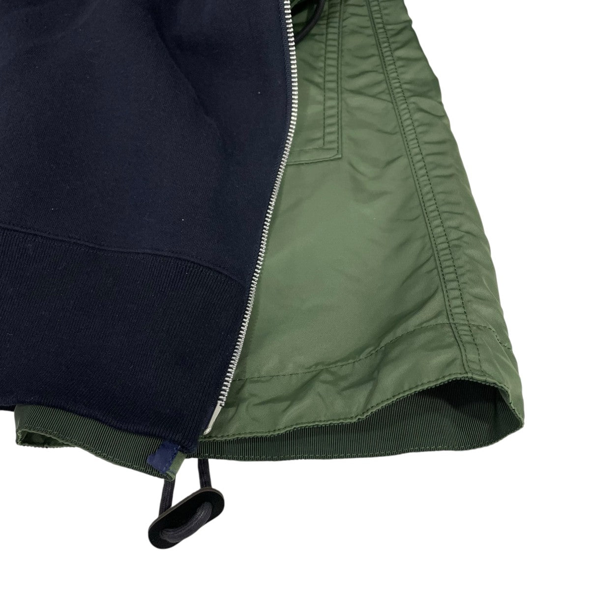 sacai Spomge Sweat MA-1 Dress長袖ワンピースSCW-018 古着・中古-5枚目のアイテム画像