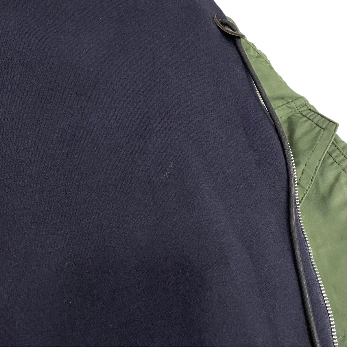 sacai Spomge Sweat MA-1 Dress長袖ワンピースSCW-018 古着・中古-7枚目のアイテム画像