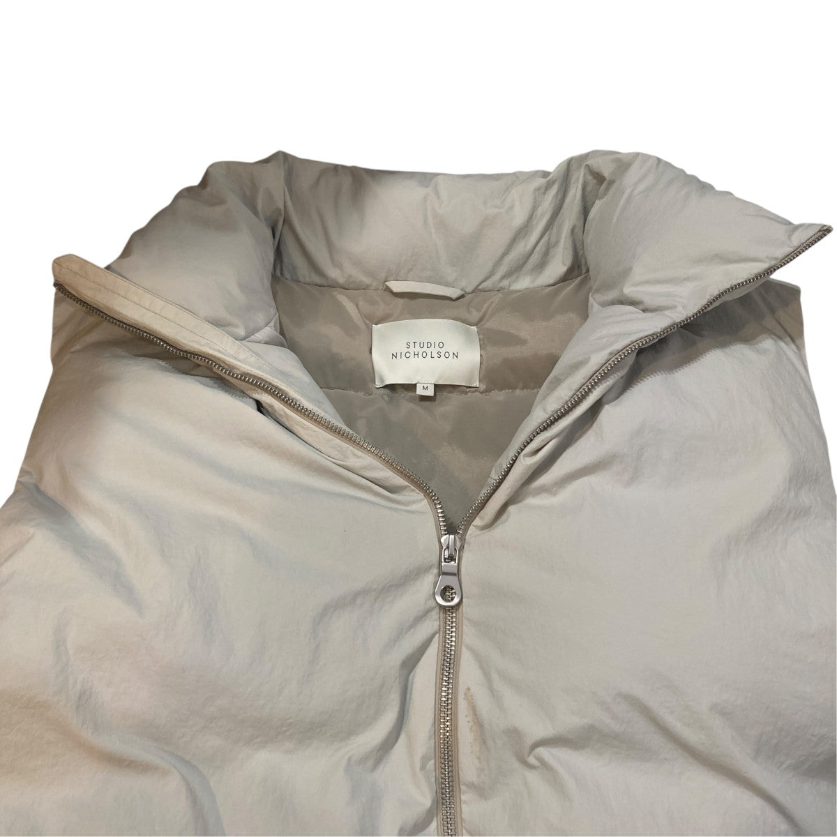 STUDIO NICHOLSON DOWNPADDED VESTダウンベスト51-10-432009 古着・中古-4枚目のアイテム画像