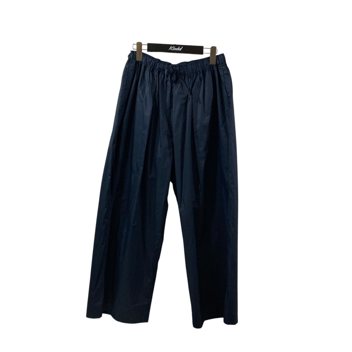 POSTELEGANT High Count Cotton Twill Extra Wide TrousersパンツPT25S0010 古着・中古-1枚目のアイテム画像