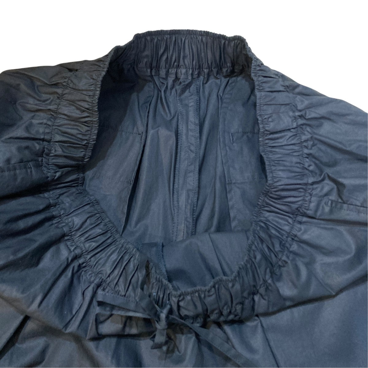 POSTELEGANT High Count Cotton Twill Extra Wide TrousersパンツPT25S0010 古着・中古-4枚目のアイテム画像