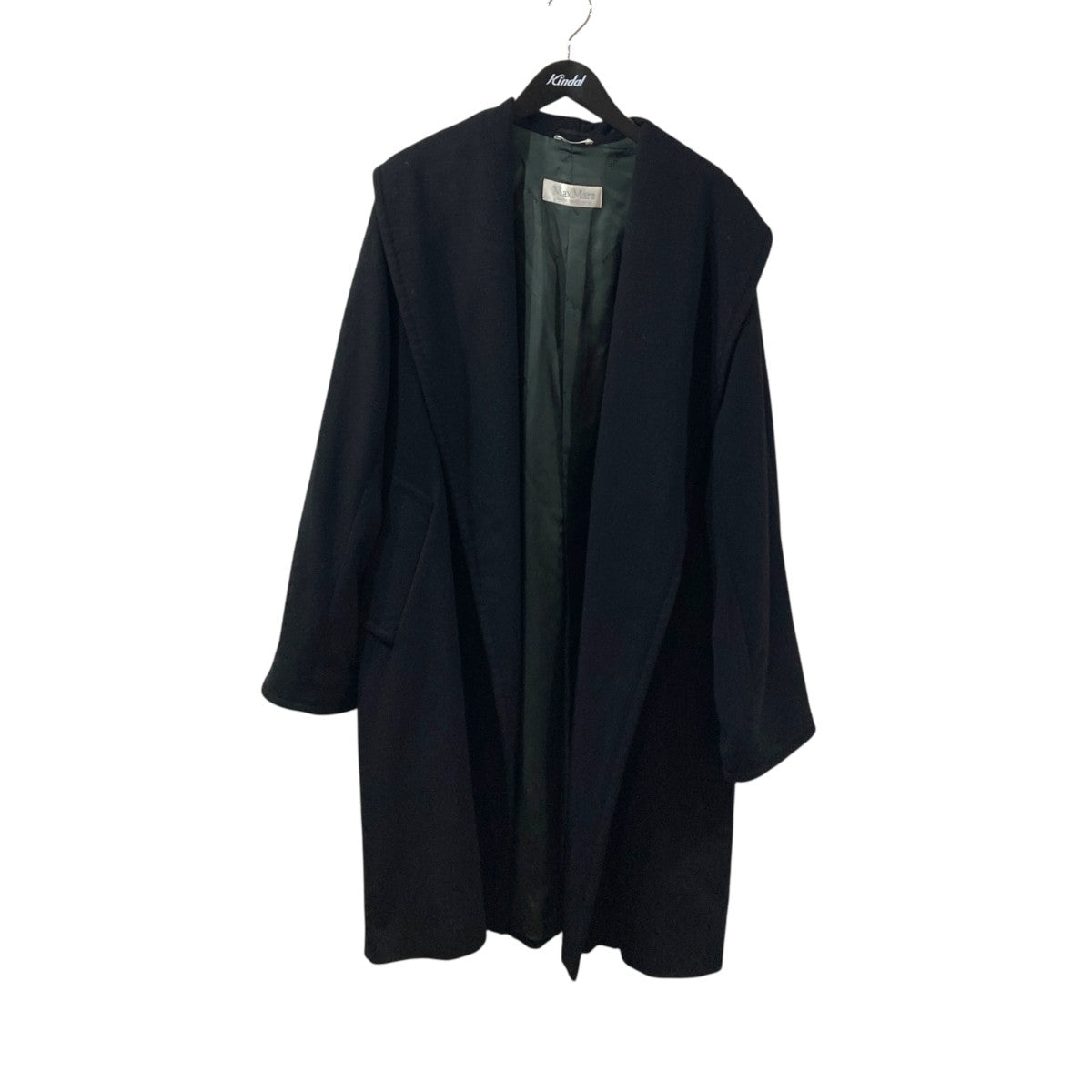 MaxMara ショールカラーコート 古着・中古-1枚目のアイテム画像