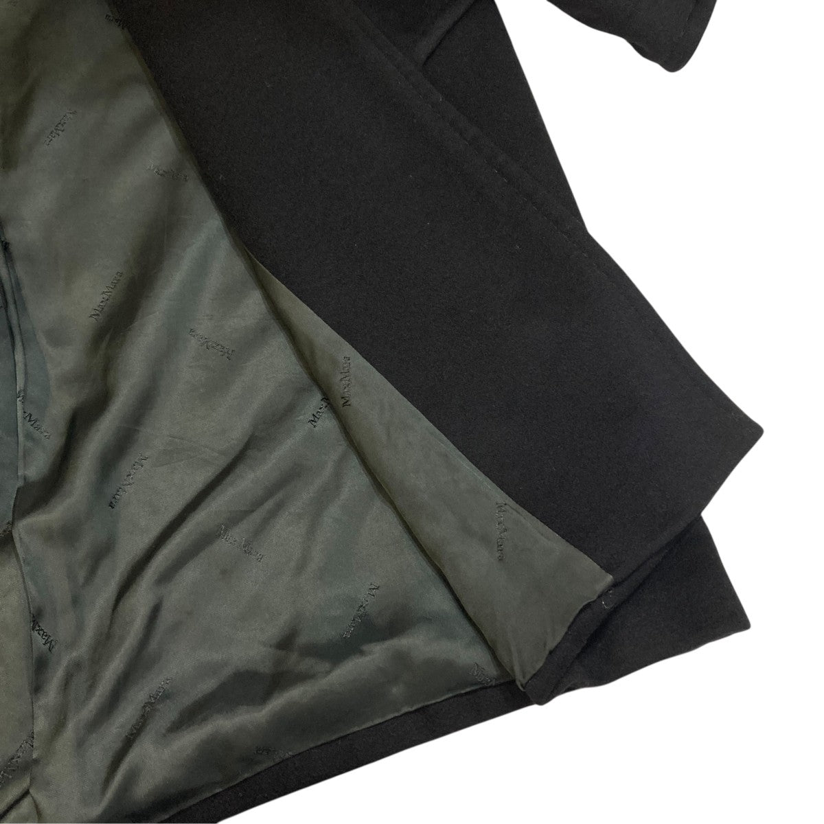 MaxMara ショールカラーコート 古着・中古-5枚目のアイテム画像