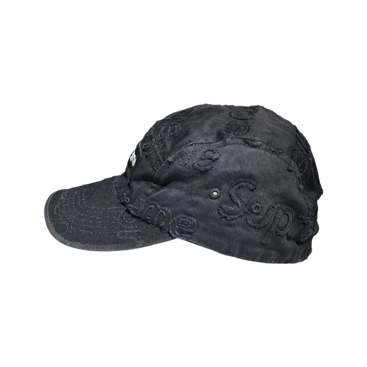 Supreme(シュプリーム) Leserd Twill Camp Capキャップ ブラック