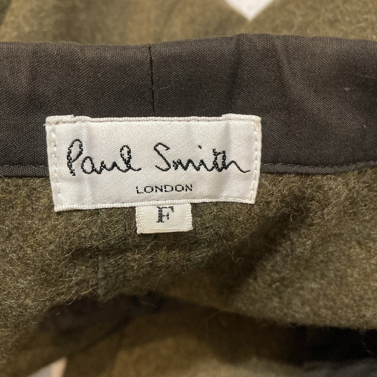 Paul Smith London(ポールスミスロンドン) ウールパンツ オリーブ 