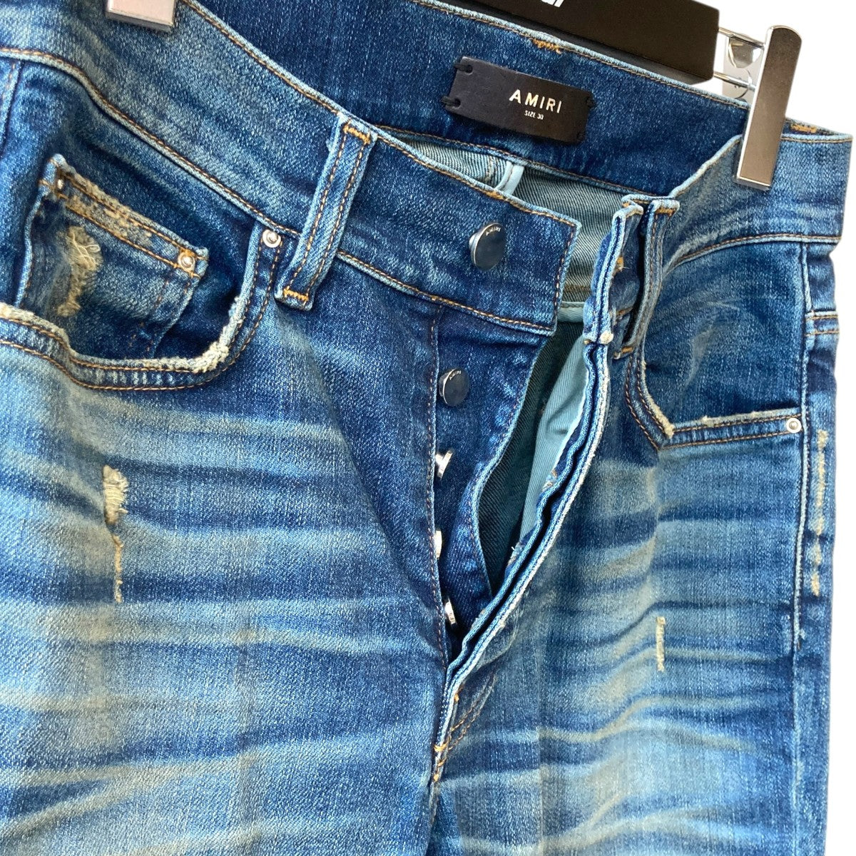 AMIRI スキニーデニムパンツYOMO1201SD 古着・中古-3枚目のアイテム画像