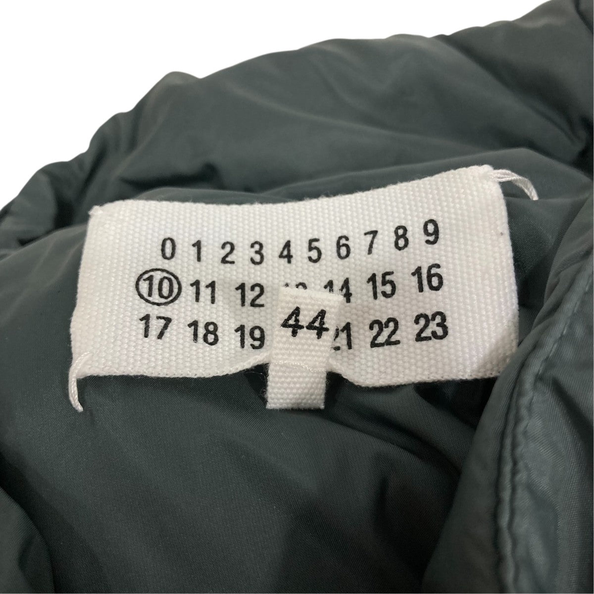 Maison Margiela ダウンジャケットS30AM0465 NYLON WATER REPELLENT PARKA 古着・中古-8枚目のアイテム画像