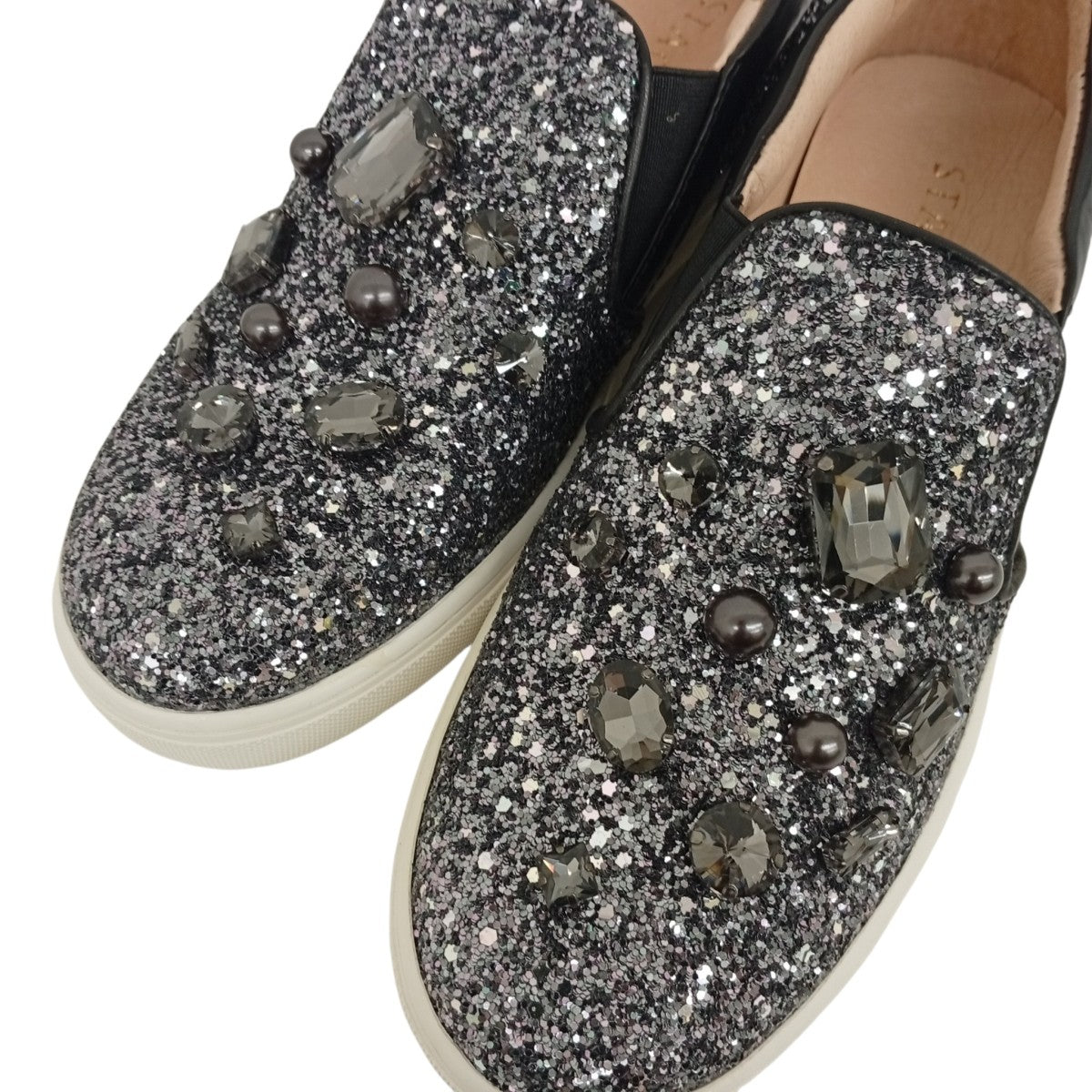 STACCATO ビジュースニーカー3509EA149-9105 古着・中古-3枚目のアイテム画像