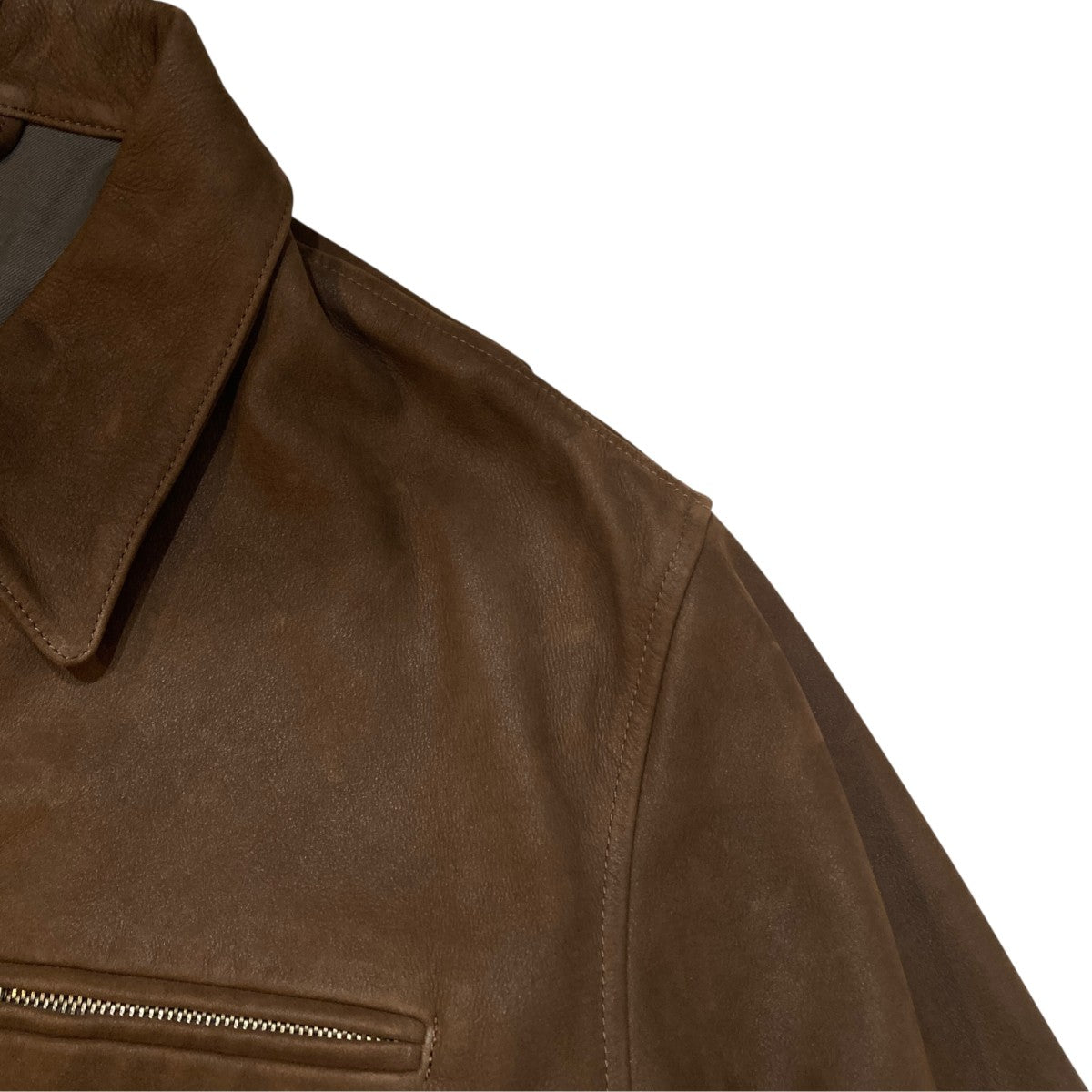 HERILL Cownubuck Jacketレザージャケット25-011-HL-8140-30 古着・中古-4枚目のアイテム画像