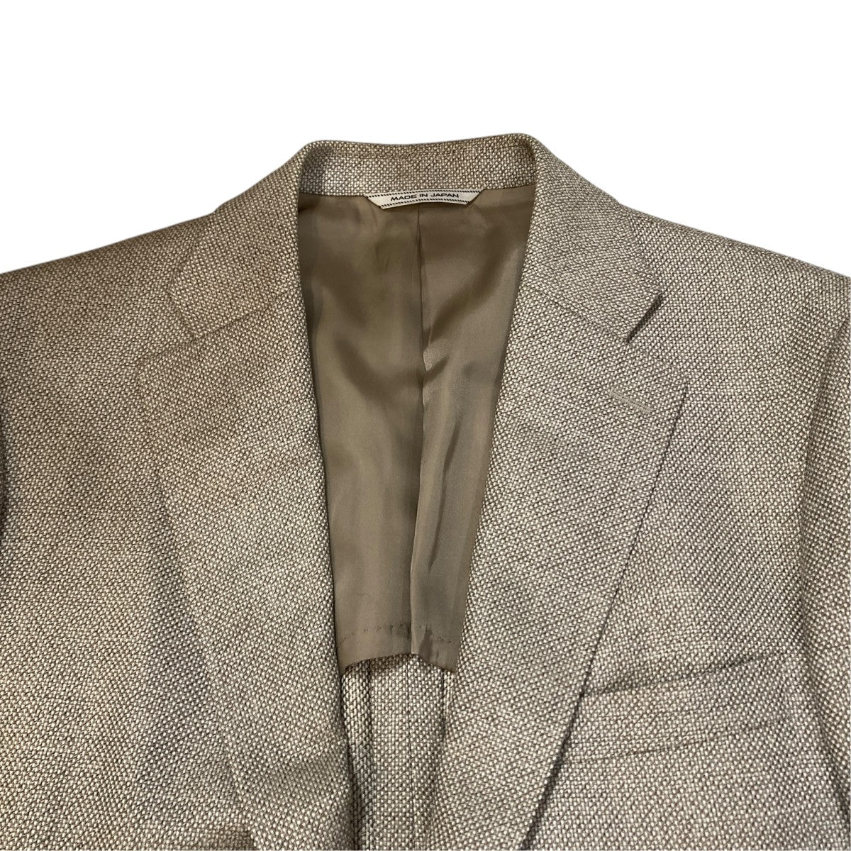 D’URBAN×LORO PIANA テーラードジャケット 古着・中古-3枚目のアイテム画像