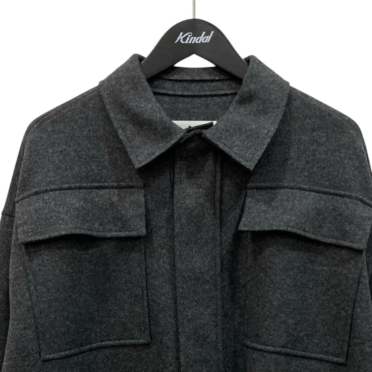 JIL SANDER+ シャツスタイルウールジャケットJ47DL0152 古着・中古-2枚目のアイテム画像