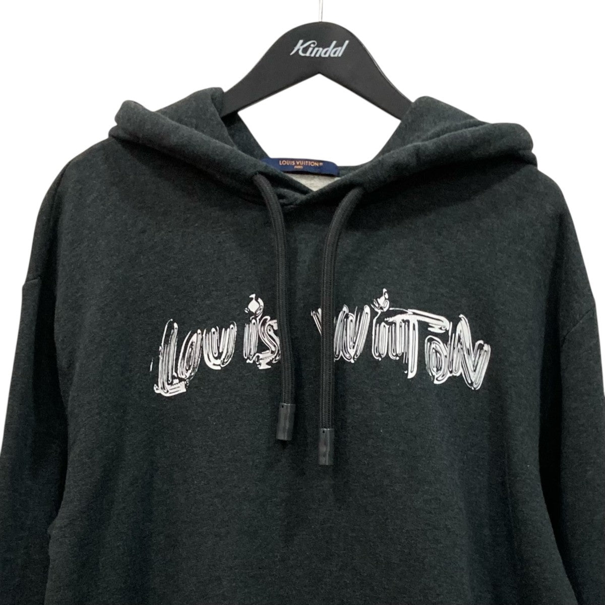 LOUIS VUITTON シグネチャーグラフィティロゴフーディスウェットパーカーRM241MQ UYR HQY47W 古着・中古-2枚目のアイテム画像
