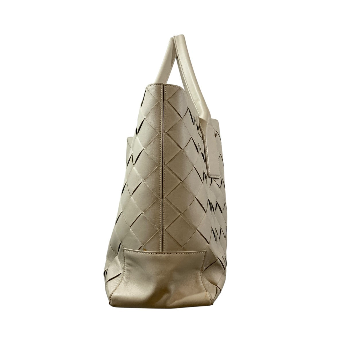BOTTEGA VENETA マキシ イントレチャート トートバッグトートバッグ 古着・中古-4枚目のアイテム画像