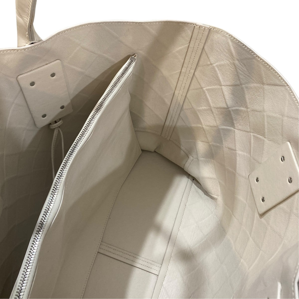 BOTTEGA VENETA マキシ イントレチャート トートバッグトートバッグ 古着・中古-8枚目のアイテム画像