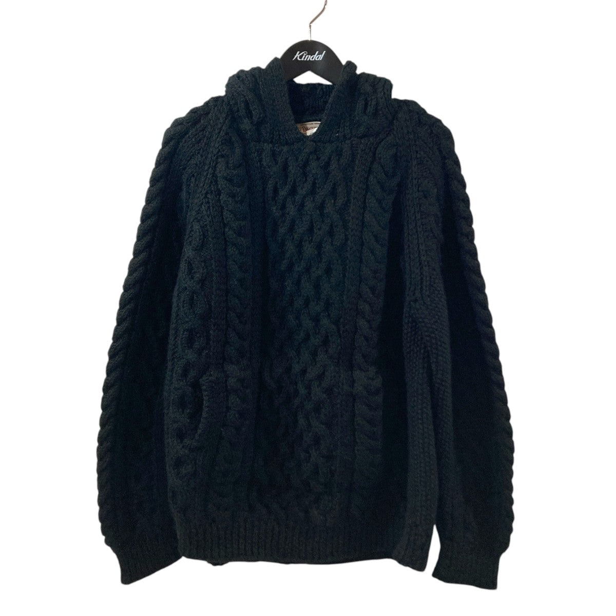 INVERALLAN 厚手ニットパーカー 古着・中古-1枚目のアイテム画像