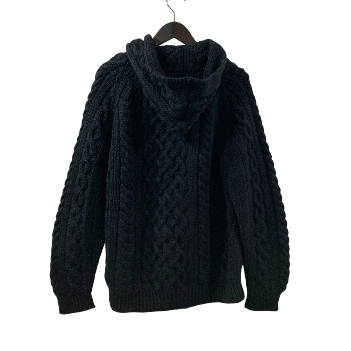INVERALLAN 厚手ニットパーカー 古着・中古-2枚目のアイテム画像