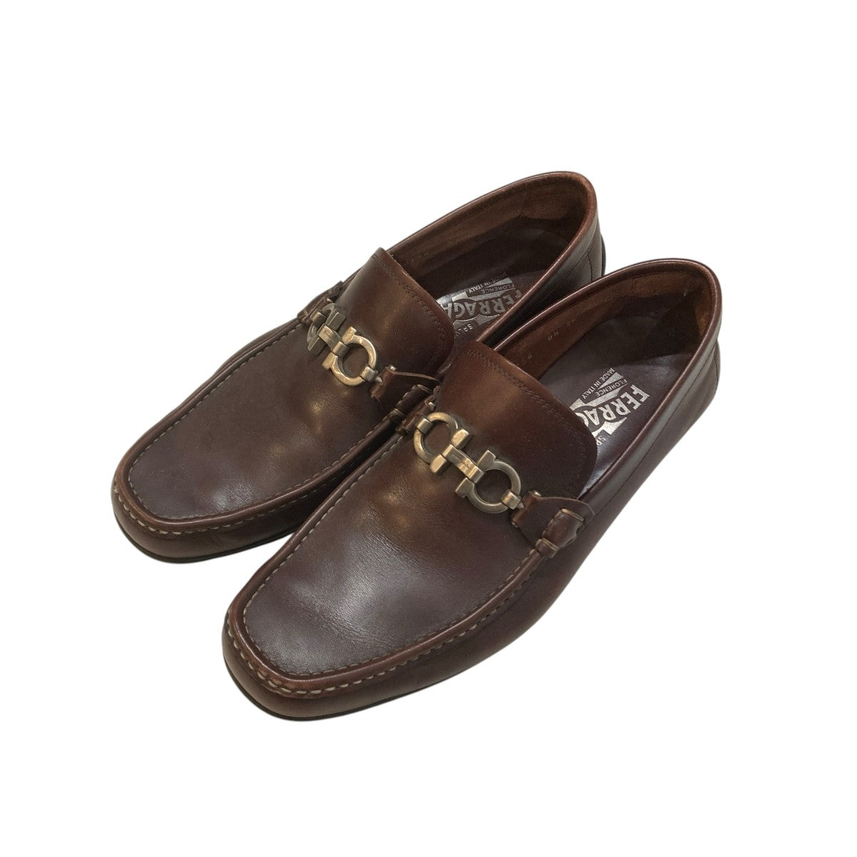 Ferragamo ローファー10754 古着・中古-1枚目のアイテム画像