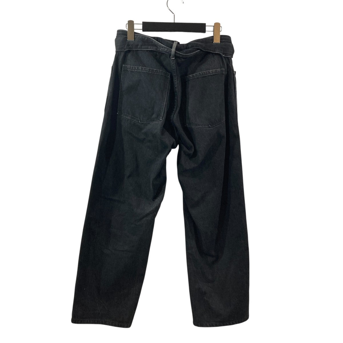 COMOLI ベルテッド デニムパンツ J03-03003 古着・中古-2枚目のアイテム画像