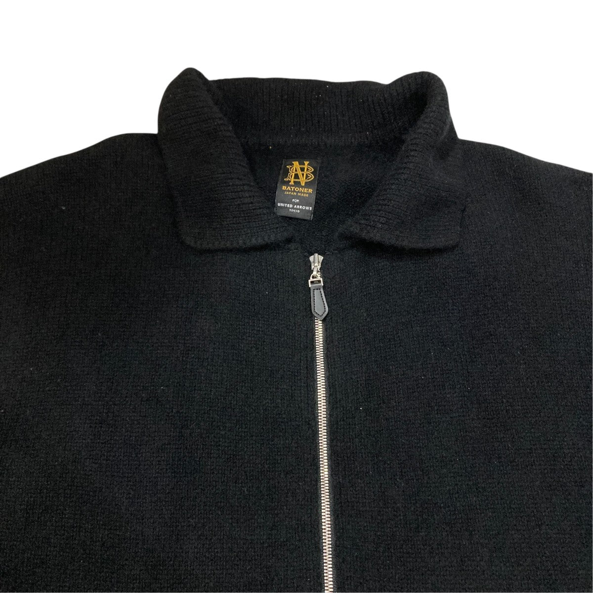 BATONER×UNITED ARROWS ジップカーディガンBN-23FM-085 古着・中古-3枚目のアイテム画像
