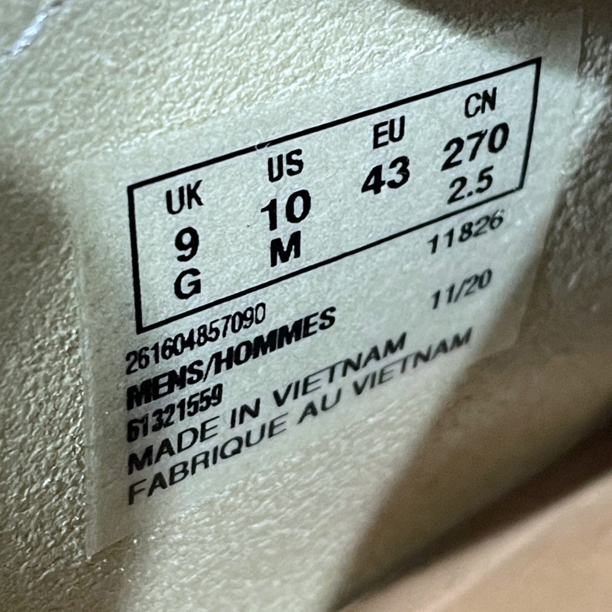 レザーシューズ Wallabee 2CLR ワラビー2カラー 26160485