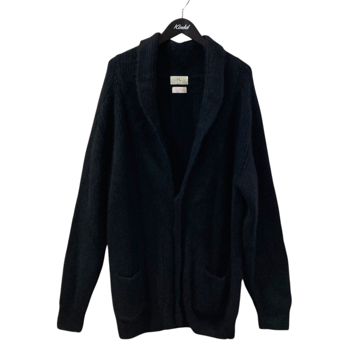 Rib Stitch Shawl cardiganショールカラーカーディガン24-080-HL-8240-30
