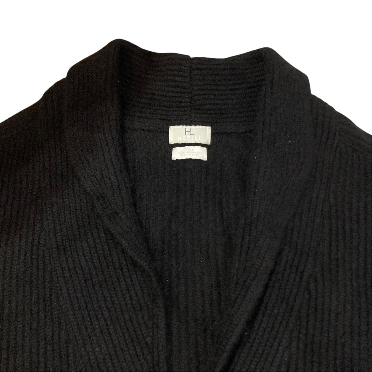 Rib Stitch Shawl cardiganショールカラーカーディガン24-080-HL-8240-30