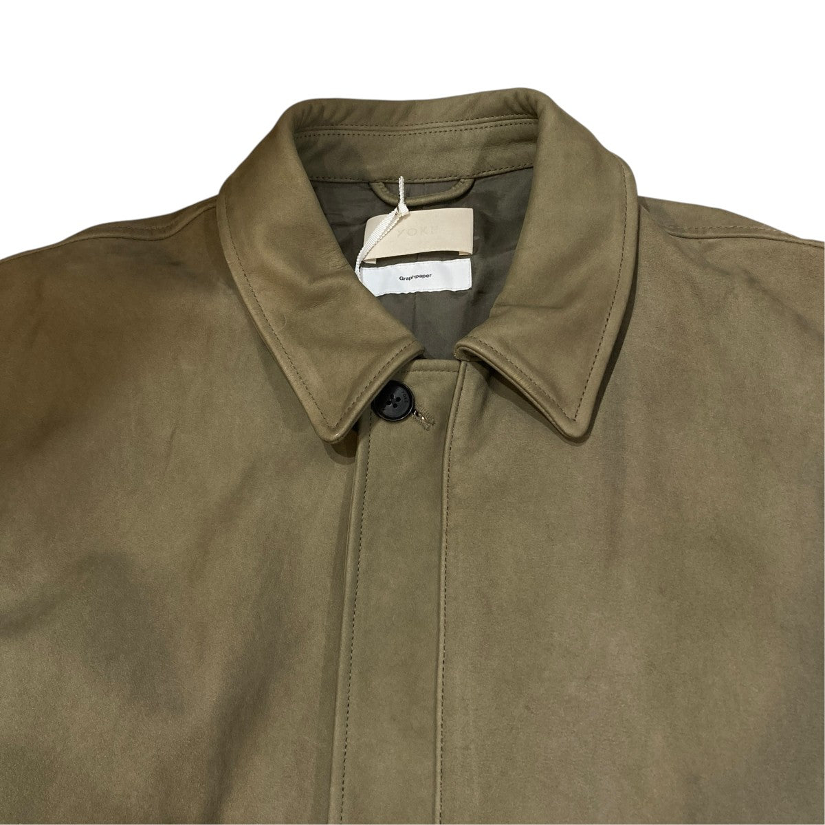 YOKE×Graphpaper Leather Flight JacketレザージャケットYK25FW01017B-GP 古着・中古-3枚目のアイテム画像
